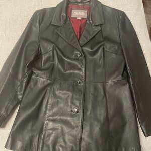 Wilsons Black Leather Jacket